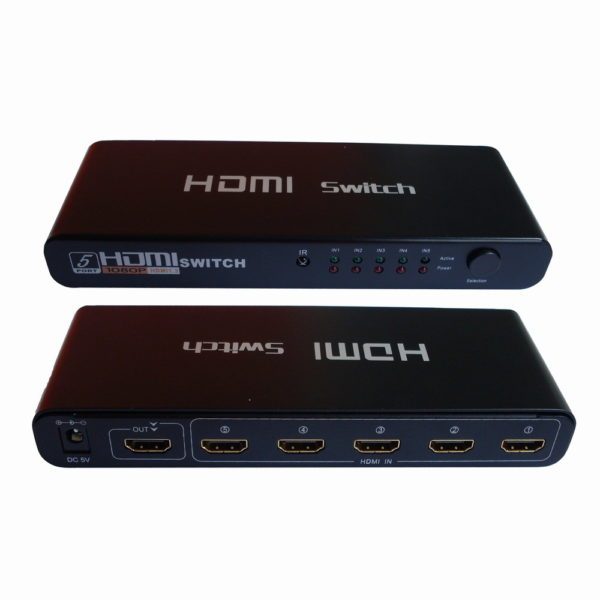 HDMI Switch 5 port  01987 600x600 1