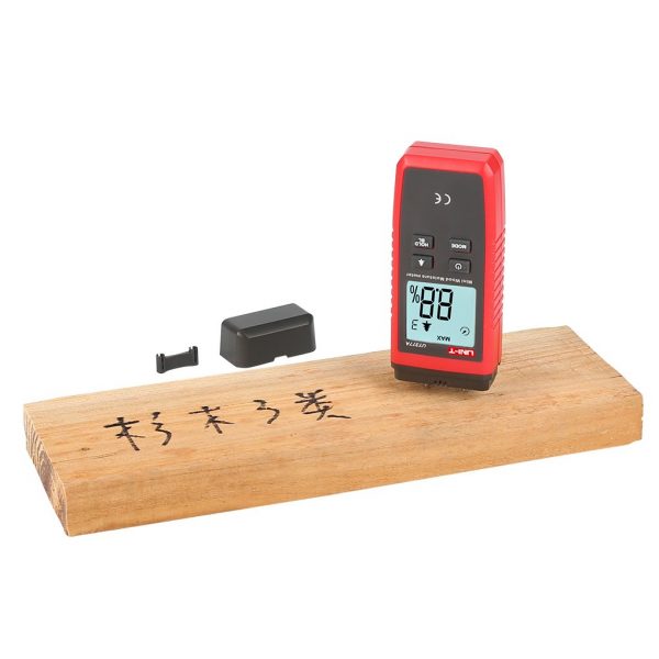 UNI T UT377A Digital Wood Moisture Meter Paper Wooden Materials Humidity Tester LCD Display Hygrometer