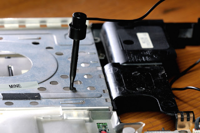 GND connection use a clip, you can connect GND any one of these | IT ...