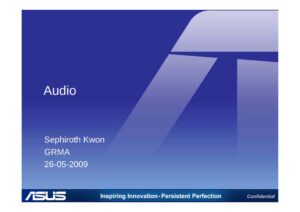 Audio